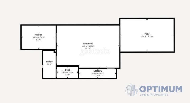 Foto b35e4fd4-bebf-419d-a280-96ebcba4840f. Dúplex amb calefacció a Sant Andreu de Palomar Barcelona