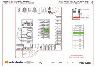 Aparcament cotxe  Grupo errotaritxuena auzunea. ltima oportunidad de adquirir garajes de venta libre en errotar