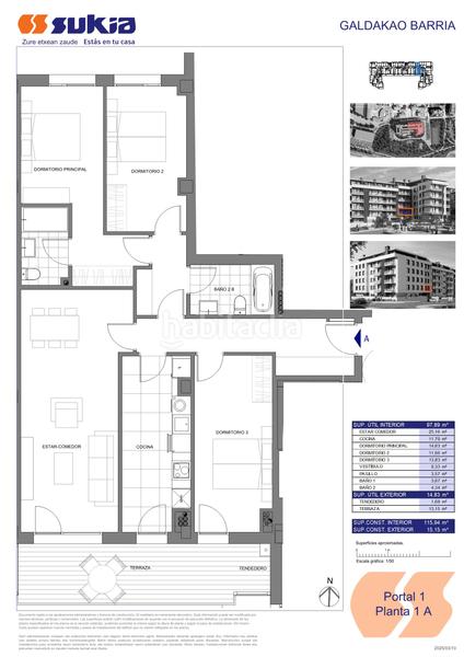 Foto 7a60a466-cc0b-4065-8138-a42097249f53. Piso 97m<sup>2</sup> en Galdakao