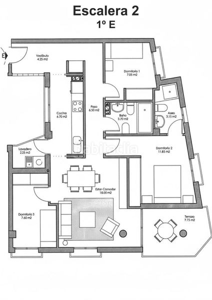 Foto f39ec946-01f1-436a-befa-d629a3c52d03. Apartament a Jerónimo y Avileses Murcia