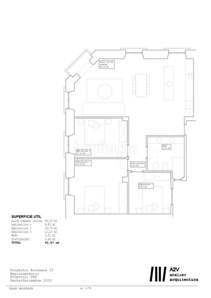 Foto bc71b06b-549a-464d-88ae-e41ff23d8d62. Flat with heating in Área Romántica Donostia - San Sebastián