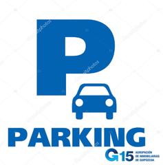 Parking coche  Irun kalea. Raya de garaje en iztieta