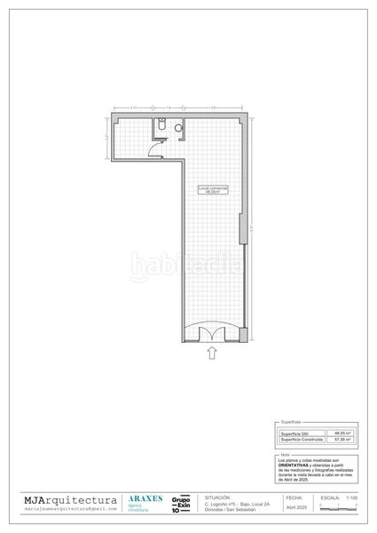 Foto bb7af2af-a91e-4f1d-aefa-59e88de84d96. Rent business premise in Antiguo Donostia - San Sebastián