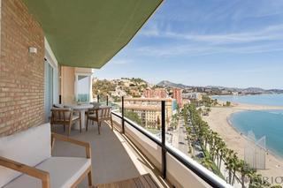 Appartement  Martimo pablo ruiz picasso. Vivienda de diseo frente al mar en la malagueta con vistas espe
