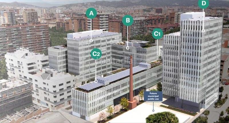 Foto c006f543-a2c2-4979-be09-6962bfda26f5. Affitto ufficio con riscaldamento parcheggio in Provençals del Poblenou Barcelona