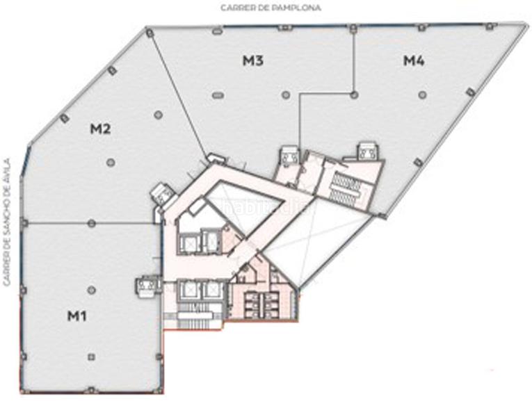 Foto e61c417d-2ac3-4f09-8700-9a9a67b7189a. Location bureau avec chauffage dans El Parc i la Llacuna del Poblenou Barcelona