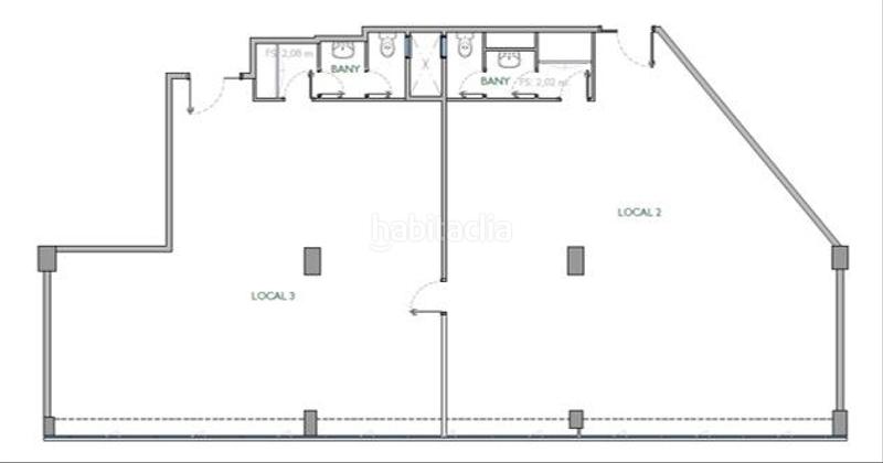 Foto d6995bfb-c881-413e-b27f-981eb3072ebf. Rent office space with heating in La Nova Esquerra de l´Eixample Barcelona