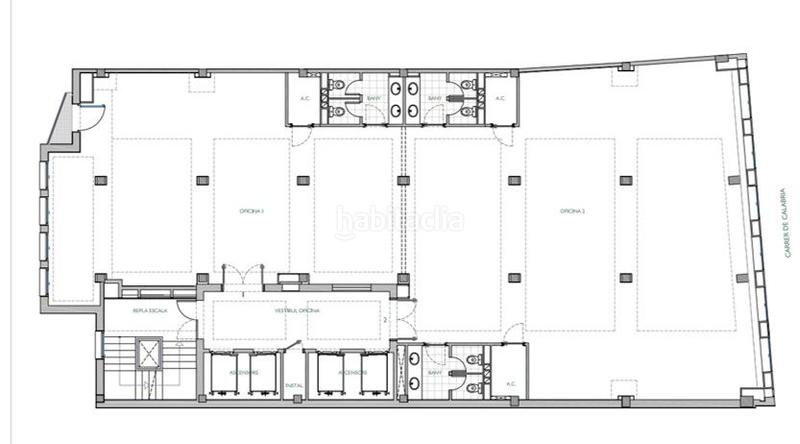 Foto 5a983eea-b000-456c-bb41-3779ba470689. Rent office space with heating in La Nova Esquerra de l´Eixample Barcelona