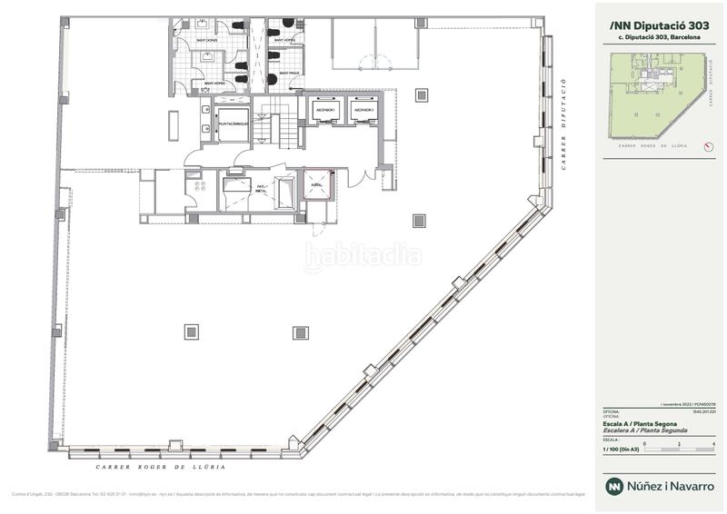 Foto 68a26db4-5199-49cf-ad46-8705a6adc74d. Rent office space with parking in Dreta de l´Eixample Barcelona