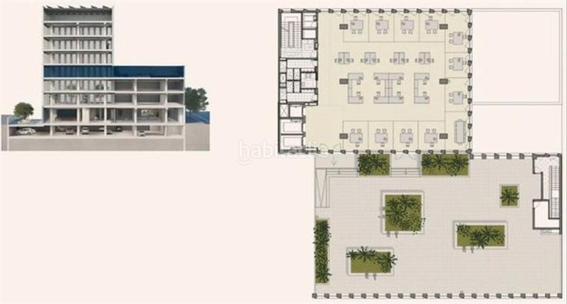 Foto eb506d96-99d5-4a83-bcad-ffecaad76dc2. Rent office space with parking in Poblenou Barcelona