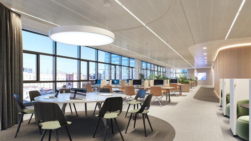 Foto c51c82d9-e158-45b2-a38a-f4ae2aa4f4cc. Location bureau avec chauffage parking dans Provençals del Poblenou Barcelona