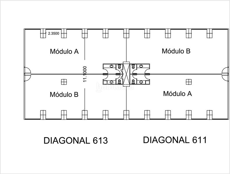 Foto 89e0d130-bab1-4efe-b4d3-58285c103763. Lloguer oficina amb calefacció a Barri de les Corts Barcelona