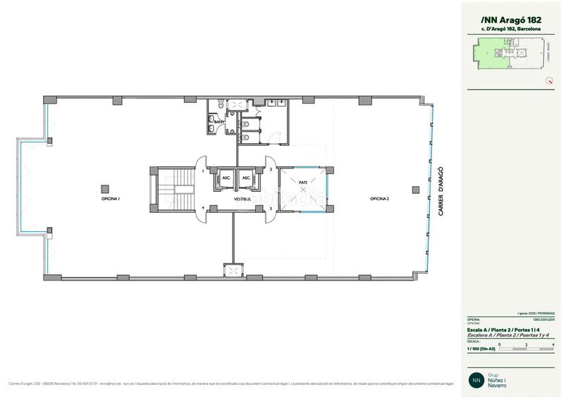 Foto 9eccb057-4913-487f-adaa-cc8ec7ac223f. Lloguer oficina amb calefacció aparcament a L´Antiga Esquerra de l´Eixample Barcelona