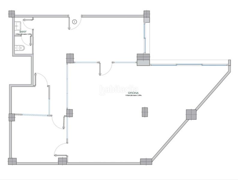 Foto 42ff140f-bdef-4dae-9d5b-dcf2d622406a. Affitto ufficio in Barri de les Corts Barcelona
