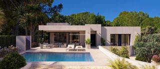 Chalet en Cala Advocat-Baladrar. Nuevo conjunto residencial que consta de 5 villas de un nivel ub