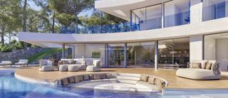 Chalet à Cap Martí - El Tossalet - Pinomar. Villa de estilo moderno ubicada en una zona residencial privada