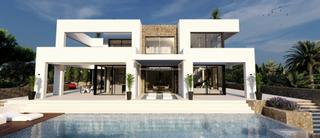 Chalet in La Fustera. Villa de obra nueva situada en la costa de benissa, a 800m de la
