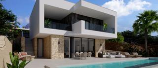 Xalet a Finestrat Pueblo. Nuevo complejo residencial formado por modernas villas ubicado e