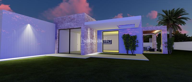Foto 4abca7bd-a1e0-49e1-9750-66e7b4b80b78. Chalet moderna villa en urbanización buenavista e, a 1,5km de la playa. la casa se construirá en 1 nivel en la parcela de 1000m2 c en Calp