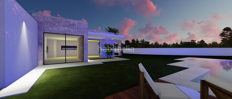 Foto 9201d571-2a76-4e9c-aaf2-47c751c29fa0. Chalet moderna villa en urbanización buenavista e, a 1,5km de la playa. la casa se construirá en 1 nivel en la parcela de 1000m2 c en Calp