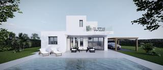 Xalet a Carrió - La Merced - Los Pinos. Moderna villa en urbanización buenavista de calpe, a 1,5km de la