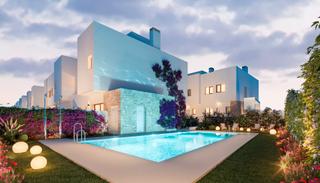 Casa adossada a Calle caliza 26. Adosado de 4 dormitorios (esquina) con 36 m2 (terraza y jardín p