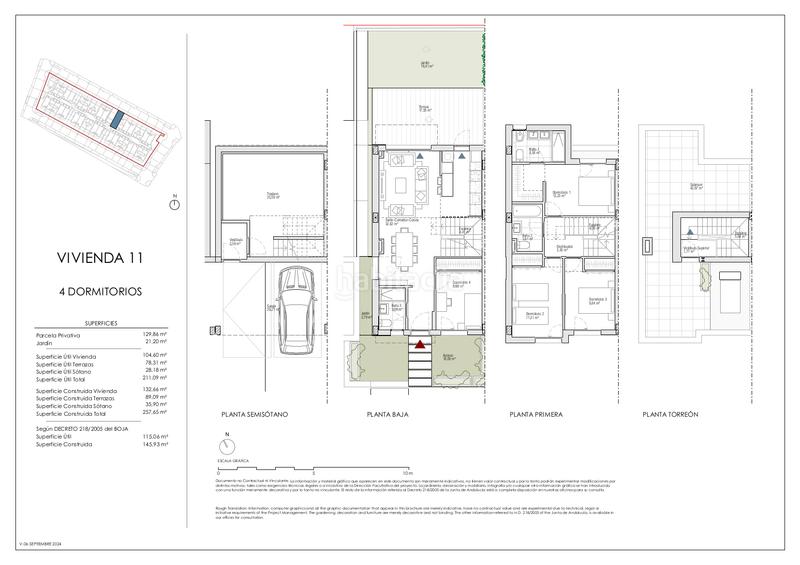 Foto cbe685ef-f265-4d8e-8e9e-5c66a3e04ef9. Casa adossada 297m<sup>2</sup> a calle caliza 26 a Churriana - El Pizarrillo - La Noria - Guadalsol Málaga