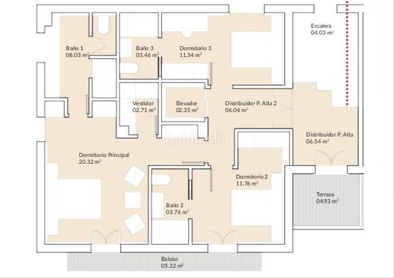 Foto 5fa8a844-fda5-4c74-bf5f-1da86db2d5ea. Duplex in ramal monte sancha 26 in La Malagueta - Monte Sancha Málaga
