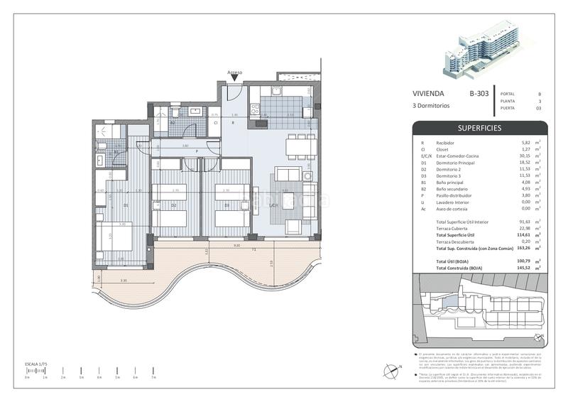 Foto b41fbafb-38b3-42f7-8406-1f2b13e8d403. Flat 145m<sup>2</sup> in calle colón 6 in Puerto Deportivo Fuengirola
