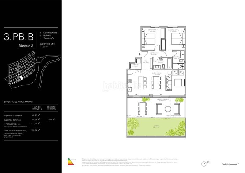 Foto 689c2835-c8f3-4d95-95f7-461f41fc1d70. Planta baixa 111m<sup>2</sup> amb calefacció aparcament piscina a Rincón de la Victoria