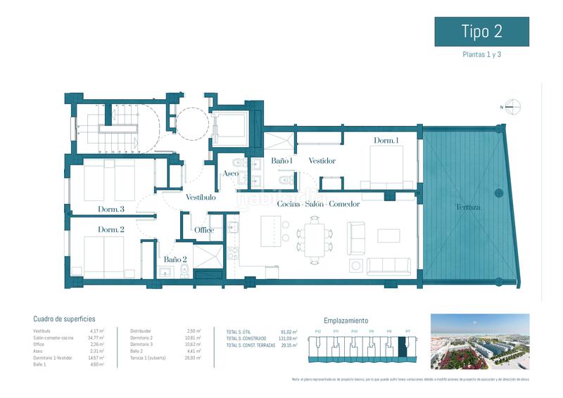 Foto 947b0b36-fa9f-4217-944f-03394ac14f9d. Appartamento 131m<sup>2</sup> in calle benalmádena 56 in Las Flores Mijas