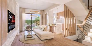 Maison jumelée à Calle caliza 26. Adosado de 4 dormitorios con solarium (43 m2). garaje subterrane