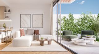 Ground floor in Avenida palma de mallorca 66. Exclusiva planta baja de lujo de 1 dormitorio con 34 m2 (terraza
