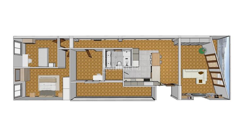 Foto 3146f6ee-77d7-44ab-9894-463024b6efa0. Pis amb calefacció a Milagrosa Pamplona / Iruña