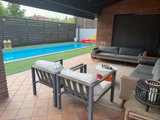 Casa a Santa Maria de Palautordera. Preciosa casa con piscina ca l  abril