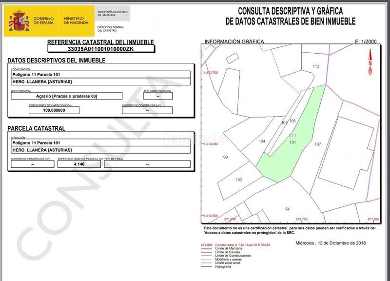 Foto 2c447984-3eb8-47eb-b664-88ad33d427fc. Terreno residencial en as-374 44 en Llanera