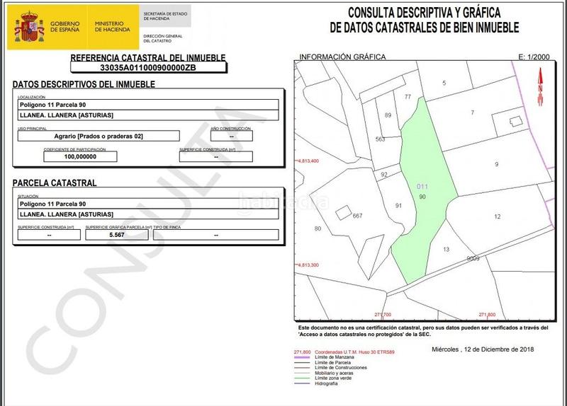 Foto 68ce5ad4-7abc-4f1d-9a74-bfb361c1a415. Terreno residencial en as-374 44 en Llanera