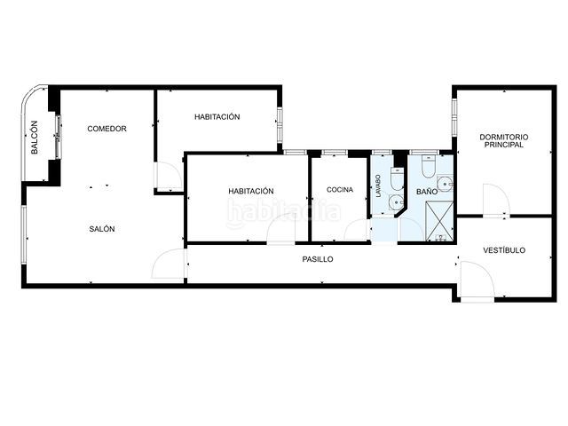 Foto b1070756-b8aa-4a6d-a5fc-1ba701db7768. Rent flat with heating in Arapiles Madrid
