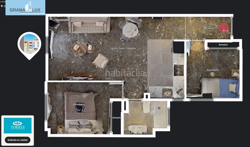 Foto c1b84765-2303-4a19-8ea1-ce13059d485b. Pis amb piscina a Gójar