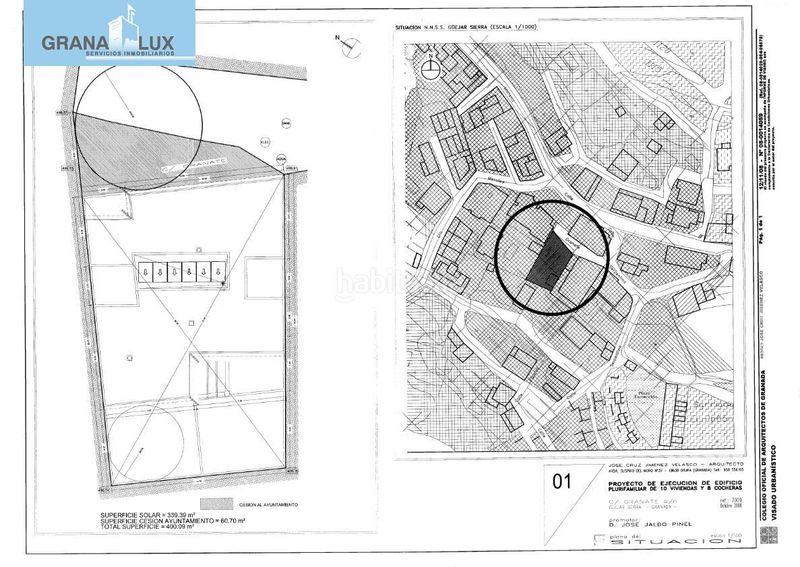 Foto 0ebbe6c6-6446-462d-b34b-b87ebf6dd705. Terreno residencial edificio en güejar sierra en Güéjar Sierra