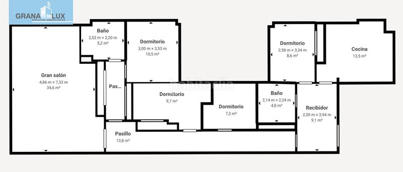 Foto 066155c1-6a76-4874-8828-2e9a0b9cb550. Piso fantastico piso en angel ganivet en San Matías - Realejo Granada