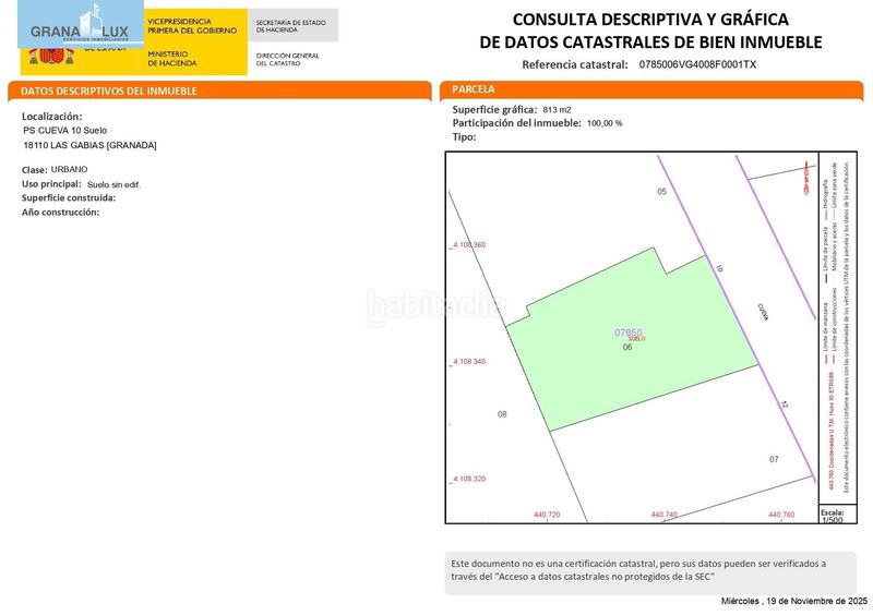 Foto 216a2a67-f256-4f59-a7c0-5c43a0834724. Terreny residencial a San Francisco - El Chorrillo Gabias (Las)