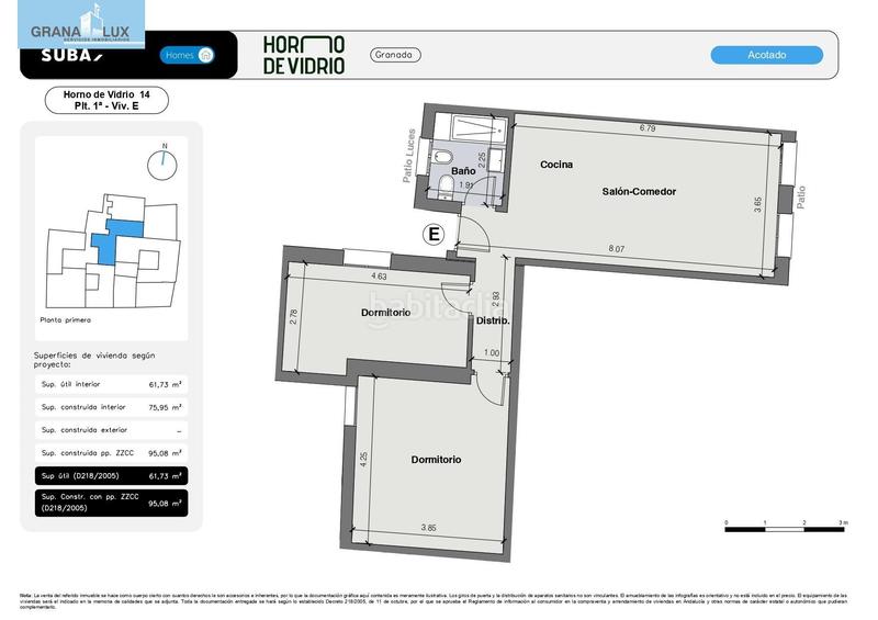 Foto ba0b8a9a-81e7-45b4-bb59-a09d3742ce1e. Piso horno de vidrio 14 e en Barrio de Albaicín Granada