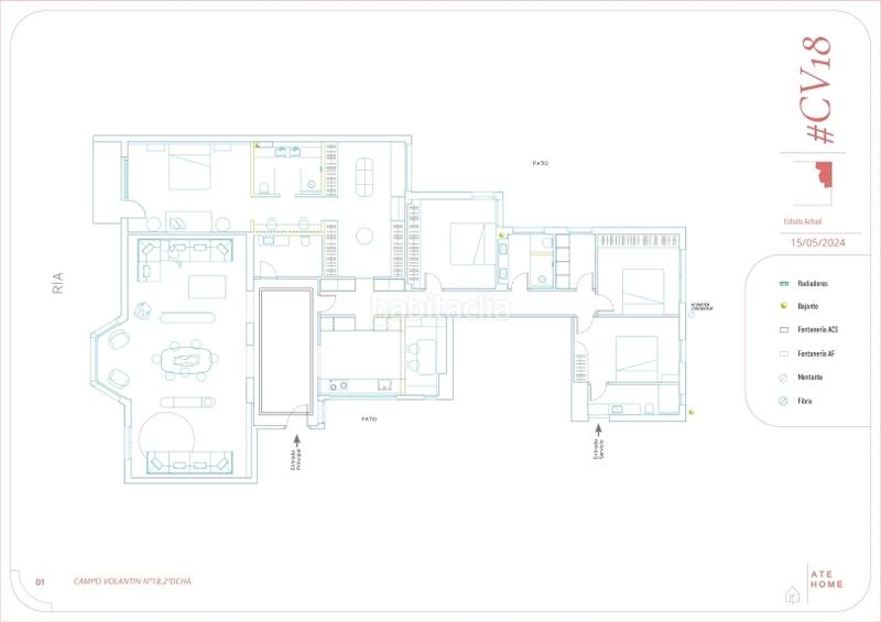Foto 5041d7a2-3820-48c1-abff-6cfefa92d1fc. Piso excepcional vivienda en primera línea del paseo de campo volantín en Bilbao