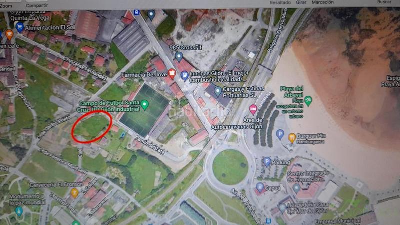 Foto 0496620a-b755-4bcd-8134-20b99aa699e3. Terreno residencial terreno en Jove Gijón