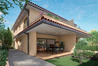 Casa aparellada a Caldes de Malavella. !casas pareadas de obra nueva en el pueblo de caldes de malavell