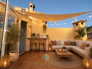 Casa  Calle calle bruns. Casa con terraza y vistas al castillo en xàtiva  potencial único