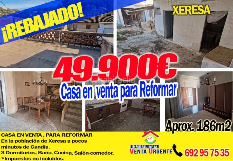 Casas baratas en Xeresa - habitaclia