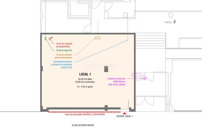 Foto ffef3021-7d41-4bca-8c89-5db56026e2d7. Location local commercial dans Rekalde Centro Bilbao