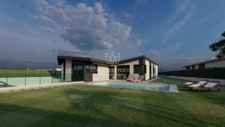 Maison  Aldea riobao. Impresionante chalet a estrenar, de una sola planta, excepto el